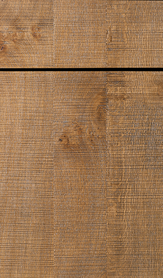 Vanguard Plus Matte Natural finish with black glaze on rough sawn euro oak veneer
